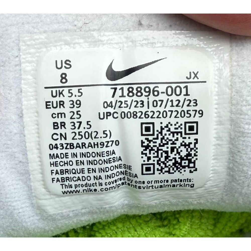Nike Air Max Command Shoes Women's US 8 Gray Black White Sneakers 718896-001 - Picture 9 of 9